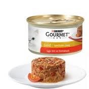 کنسرو گربه گورمه گلد کیکی بیف و گوجه وزن 85 گرم- آلمانی