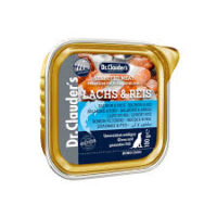 ووم سگ بالغ دکتر کلادرز طعم سالمون و برنج مدل پته وزن ۱۰۰ گرم