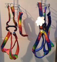 قلاده کتفي تسمه اي رنگين کمان سايز بزرگ