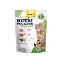 اسنک تشویقی گربه جیم کت با طعم میکس اردک و بیف و بوقلمون وزن 150 گرم