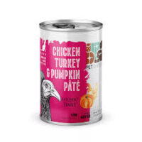 کنسرو dps گربه مرغ و بوقلمون و کدو تنبل 400 گرمي