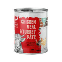 کنسرو dps سگ پته مرغ و گوساله و بوقلمون 800 گرمي