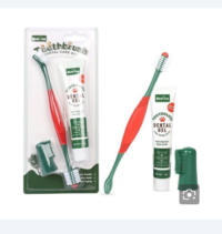 ست مسواک و خمیر دندان هیستوتری برای سگ و گربه