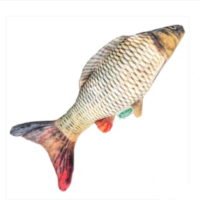 عروسک پولیشی ماهی کارپ طلایی حاوی کت نیپ