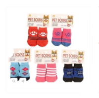 جوراب سگ با کفی ضد لغزش مدل فانتزی سایز لارج