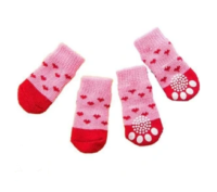 جوراب سگ با کفی ضد لغزش مدل فانتزی سایز مدیوم