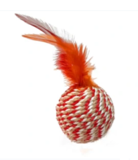 اسباب بازی گربه؛ توپ کنفی پردار