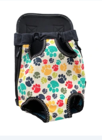 آغوشی سگ و گربه میلان پت مدل تانگو طرح پنجه سایز M