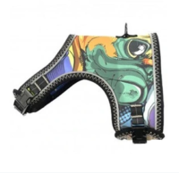 قلاده کتفی سگ میلان پت مدل CRAZY همراه با لید سایز XXL