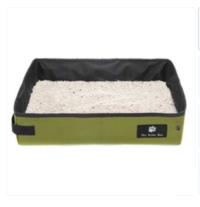 ظرف خاک مسافرتی گربه، تاشو