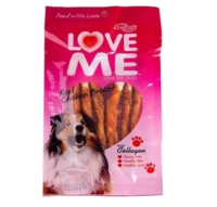 تشویقی سگ لاو می Love me مانچی دورپیچ مرغ دنتال