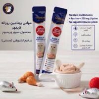 بستنی گربه THAIMEHR تایمهر حاوی مولتی ویتامین وزن 15 گرم