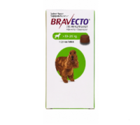 قرص ضد کک و کنه سگ براوکتو (10 تا 20 کیلو) BRAVECTO Chew