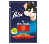 پوچ گربه فلیکس بیف در ژله 85 گرم