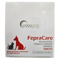قرص ضد انگل سگ و گربه ادواکر advacare آمریکا مدل fepracare یک عدد