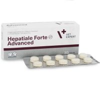 قرص تقویت کبد سگ و گربه هپاتیال برند وت اکسپرت 30 عددی | بازسازی سلول‌های کبد HEPATIALE FORTE ADVANCED VetExpert
